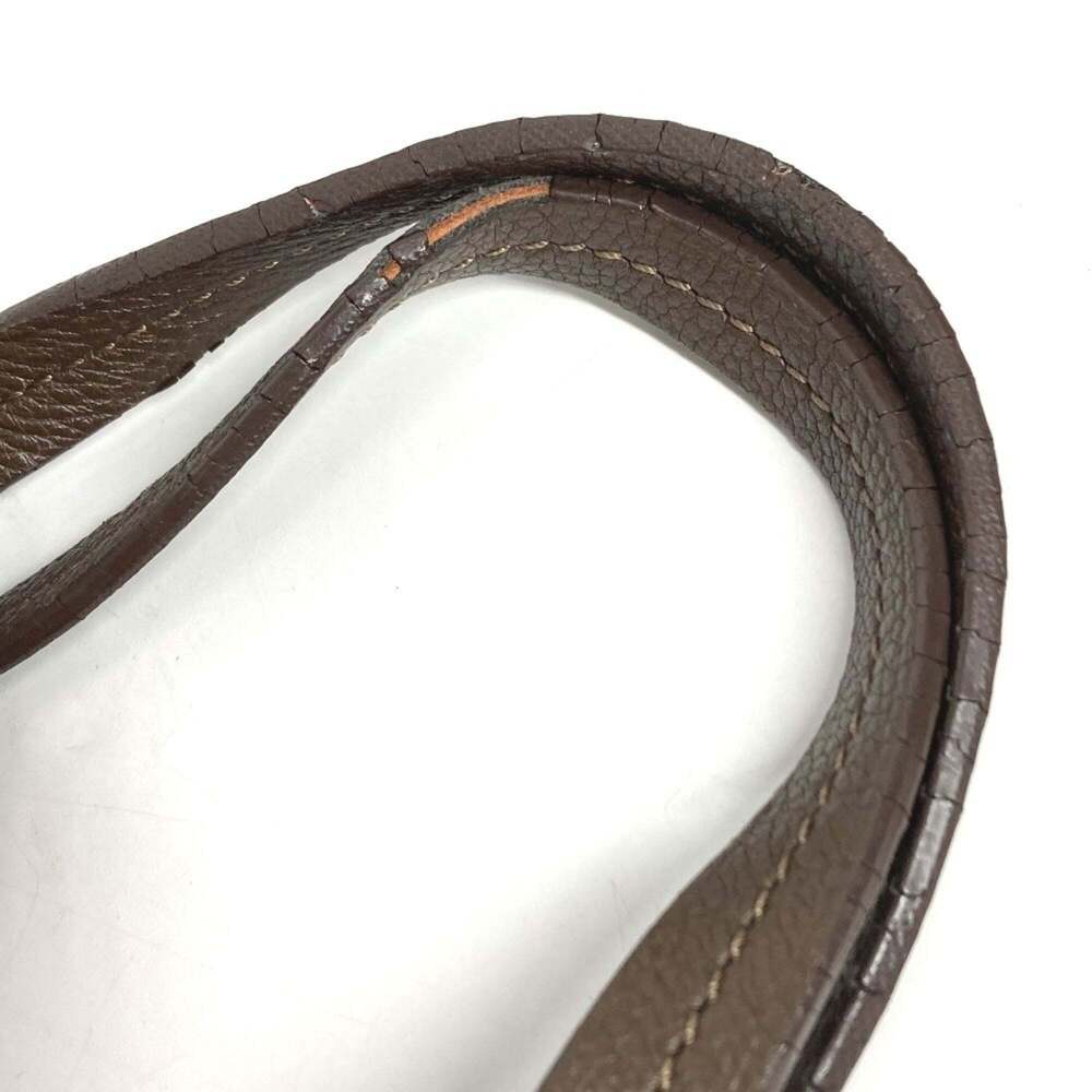 LOUIS VUITTON Authentic Brown Monogram Leather Shoulder Bag - Picture 13 of 16